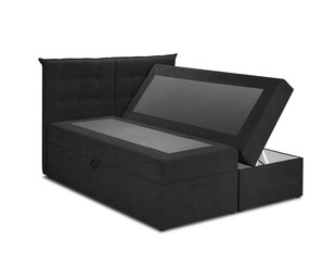 Кровать Mazzini Beds Echaveria 140x200 см, черная цена и информация | Кровати | hansapost.ee