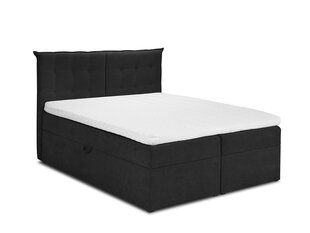 Кровать Mazzini Beds Echaveria 160x200 см, черная цена и информация | Кровати | hansapost.ee