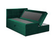 Voodi Mazzini Beds Mimicry 160x200 cm, tumeroheline цена и информация | Voodid | hansapost.ee