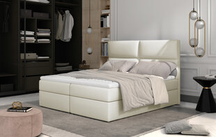 Кровать NORE Amber, 180x200 см, кремовая цена и информация | Кровати | hansapost.ee