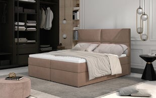 Кровать NORE Amber, 180x200 см, коричневая цена и информация | Кровати | hansapost.ee