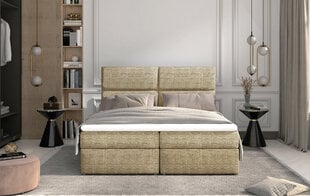 Кровать NORE Amber, 140x200 см, бежевая цена и информация | Кровати | hansapost.ee