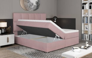 Кровать NORE Glossy 145x200 см, коричневый цена и информация | Кровати | hansapost.ee
