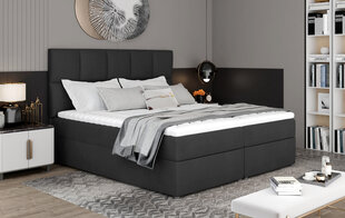 Кровать NORE Glossy 145x200 см, темно-серая цена и информация | Кровати | hansapost.ee
