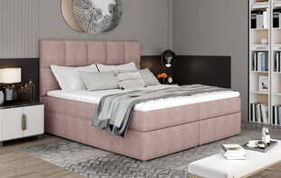 Кровать NORE Glossy 145x200 см, розовая цена и информация | Кровати | hansapost.ee