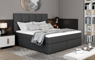 Кровать NORE Glossy 09 145x200 см, темно-серая цена и информация | Кровати | hansapost.ee