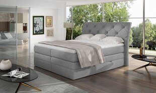Кровать NORE Mirabel 04, 140x200 см, светло-серая цена и информация | Кровати | hansapost.ee