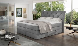 Кровать NORE Mirabel 16, 160x200 см, серая цена и информация | Кровати | hansapost.ee