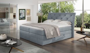 Кровать NORE Mirabel 19, 180x200 см, светло-синяя цена и информация | Кровати | hansapost.ee