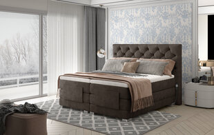 Электрическая кровать NORE Clover 02, 140x200, коричневая цена и информация | Кровати | hansapost.ee