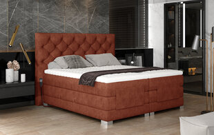 Электрическая кровать NORE Clover 03, 160x200, коричневая цена и информация | Кровати | hansapost.ee