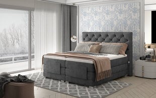 Электрическая кровать NORE Clover 04, 160x200, серая цена и информация | Кровати | hansapost.ee