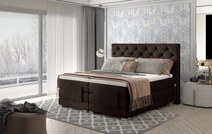Электрическая кровать NORE Clover 09, 180x200, коричневая цена и информация | Кровати | hansapost.ee