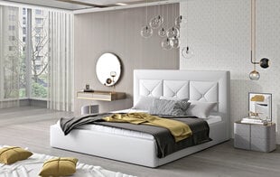 Кровать NORE Cloe 24, 180x200 см, белая цена и информация | Кровати | hansapost.ee