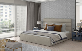 Кровать NORE Caramel 16, 160x200 см, бежевая цена и информация | Кровати | hansapost.ee