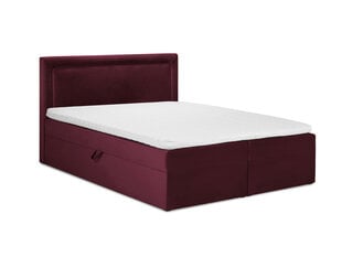 Кровать Mazzini Beds Yucca 200x200 см, красная цена и информация | Кровати | hansapost.ee