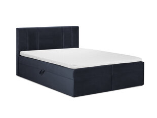 Voodi Mazzini Beds Afra 200x200 cm, tumesinine hind ja info | Voodid | hansapost.ee