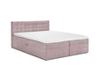 Voodi Mazzini Beds Jade 200x200 cm, roosa hind ja info | Voodid | hansapost.ee