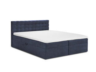 Кровать Mazzini Beds Jade 200x200 см, темно-синяя цена и информация | Кровати | hansapost.ee