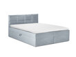 Voodi Mazzini Beds Mimicry 200x200 cm, helesinine hind ja info | Voodid | hansapost.ee