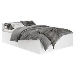 Кровать с решеткой и матрасом NORE CLP 100x200 см, белая цена и информация | Кровати | hansapost.ee