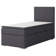 Кровать Selsey Mechico 90x200см, темно-серая цена и информация | Кровати | hansapost.ee
