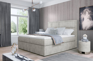 Кровать NORE Meron 02, 140x200 см, бежевая цена и информация | Кровати | hansapost.ee