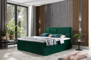 Кровать NORE Meron 09, 140x200 см, зеленая цена и информация | Кровати | hansapost.ee