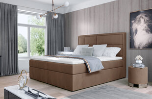 Кровать NORE Meron 10, 140x200 см, коричневая цена и информация | Кровати | hansapost.ee