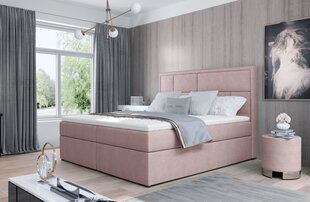 Кровать NORE Meron 22, 160x200 см, светло-розовая цена и информация | Кровати | hansapost.ee