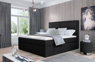 Кровать NORE Meron 24, 160x200 см, черная цена и информация | Кровати | hansapost.ee