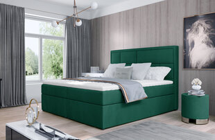 Кровать NORE Meron 12, 180x200 см, зеленая цена и информация | Кровати | hansapost.ee