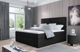 Кровать NORE Meron 18, 180x200 см, черная цена и информация | Кровати | hansapost.ee