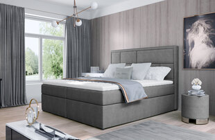 Кровать NORE Meron 20, 180x200 см, серая цена и информация | Кровати | hansapost.ee