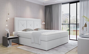 Кровать NORE Idris 27, 140x200 см, белая цена и информация | Кровати | hansapost.ee