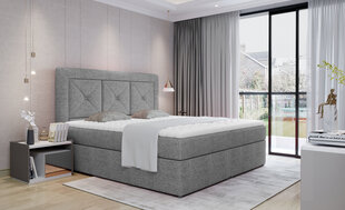 Кровать NORE Idris 26, 160x200 см, серая цена и информация | Кровати | hansapost.ee