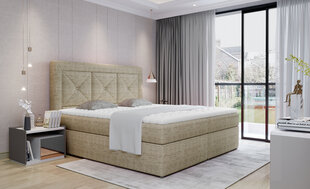 Кровать NORE Idris 02, 180x200 см, бежевая цена и информация | Кровати | hansapost.ee