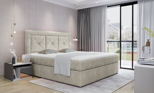 Кровать NORE Idris 03, 180x200 см, бежевая цена и информация | Кровати | hansapost.ee