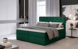 Кровать NORE Loree 08, 140x200 см, зеленая цена и информация | Кровати | hansapost.ee