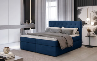 Кровать NORE Loree 10, 140x200 см, синяя цена и информация | Кровати | hansapost.ee
