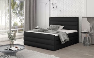 Кровать NORE Cande 12, 160x200 см, черная цена и информация | Кровати | hansapost.ee