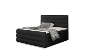 Кровать NORE Cande 12, 160x200 см, черная цена и информация | Кровати | hansapost.ee