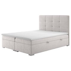 Кровать Selsey Bongiorno 160x200 см, серая цена и информация | Кровати | hansapost.ee