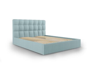 Кровать Mazzini Beds Nerin 2, 140x200 см, светло-синяя цена и информация | Кровати | hansapost.ee