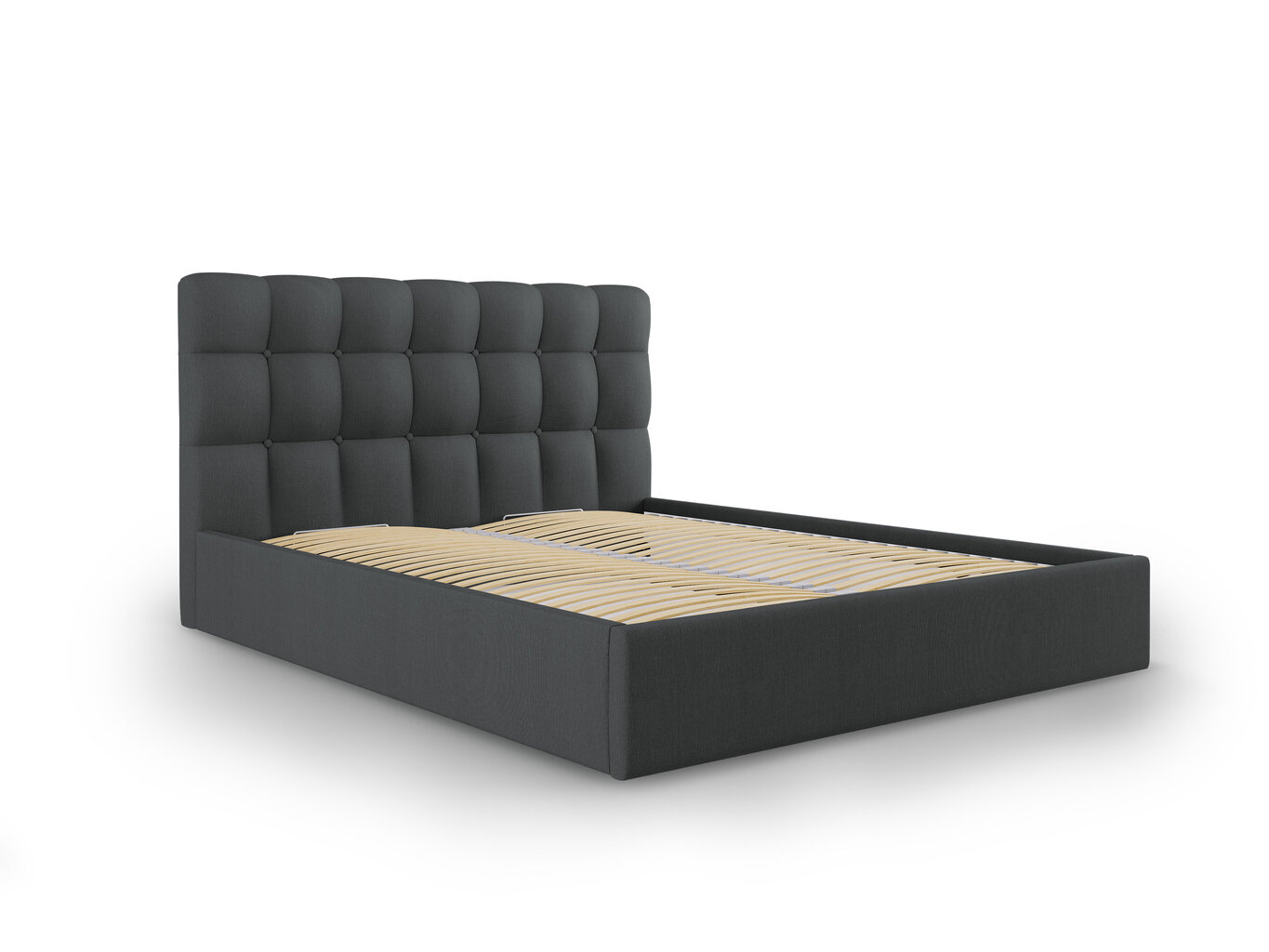 Voodi Mazzini Beds Nerin 5, 180x200cm, tumehall hind ja info | Voodid | hansapost.ee