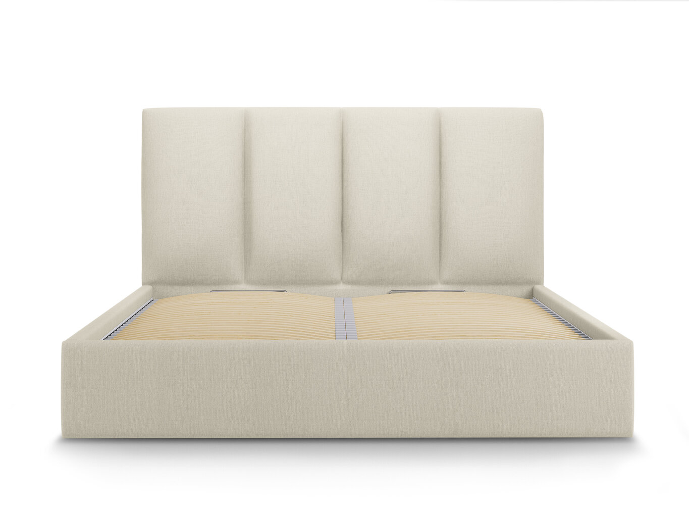 Voodi Mazzini Beds Juniper 1, 140x200cm, beež цена и информация | Voodid | hansapost.ee