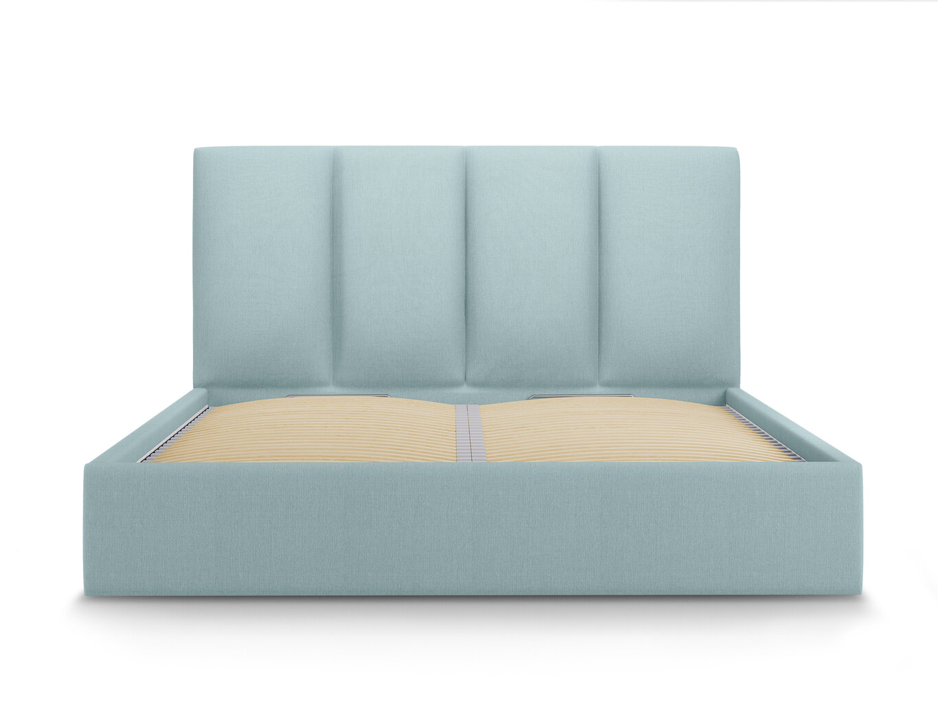 Voodi Mazzini Beds Juniper 2, 140x200cm, helesinine цена и информация | Voodid | hansapost.ee