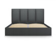 Voodi Mazzini Beds Juniper 5, 180x200cm, tumehall hind ja info | Voodid | hansapost.ee