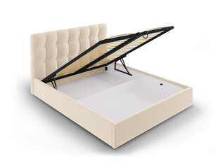 Кровать Mazzini Beds Nerin 1, 140x200 см, бежевая цена и информация | Кровати | hansapost.ee