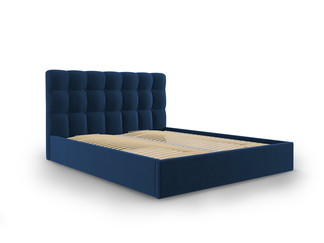 Voodi Mazzini Beds Nerin 140x200 cm, tumesinine цена и информация | Voodid | hansapost.ee